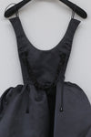 SHUSHUTONG open back dress aw21dr07 gray
